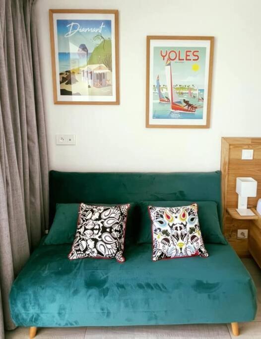 Le Bo Studio - Logement Standing Vue Mer & Piscine Le Diamant Esterno foto